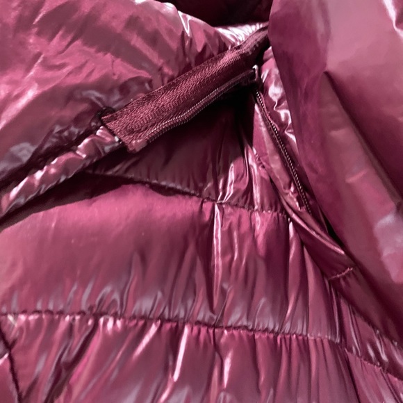 Lightweight coat Cole Haan glossy womens ultra S - Picture 8 of 8